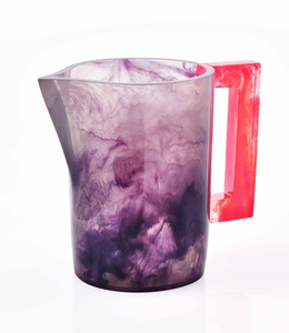 Designer Resin Water Pitcher with Handle Eco-Friendly BPA Free for Beverage Serving <b>Modern</b> Dining Tables Wholesale Price - Product Image 3