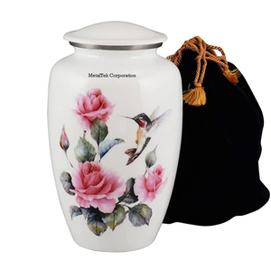 Urna Funeraria Clásica con Diseño de Girasol Personalizado y Colorido, Recuerdo Funerario Decorativo para Cenizas de Adultos, Hombres y Mujeres - Product Image 3