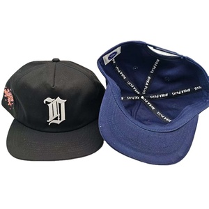 Chapeau de camionneur bleu et rouge de couleur personnalisée à la mode supérieure casquette à 6 panneaux avec 6 panneaux couleur personnalisée-chapeau de camionneur avec panneau en maille - Product Image 2