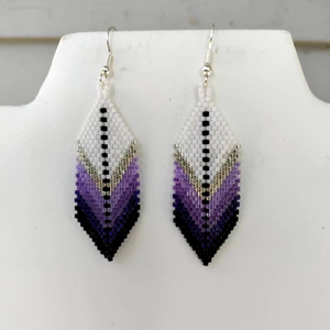 Boucles d'oreilles d'été en forme de bohème pour femmes et filles faites à la main avec des perles de verre colorées de 4mm et des perles de rocaille pour les vacances et les cadeaux - Product Image 1