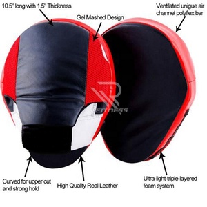 Guantes de Boxeo Personalizados de Piel Sintética de Primera Calidad, Diseño Curvo para Entrenamiento Profesional, OEM Personalizable - Product Image 5