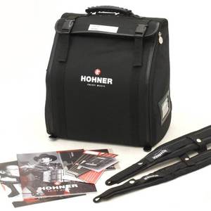Accordéon diatonique original neuf à 31 boutons FBbEB Hohner 3500FB Corona II - Product Image 1