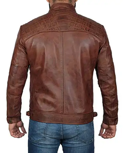 Chaqueta de Cuero Vacuno para Hombre, Diseño Más Reciente 2026, Logotipo Personalizado, Superventas, 100% Cuero, Transpirable e Impermeable - Product Image 2