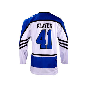 Service de maillots de hockey sur glace et de hockey sur gazon personnalisés de haute qualité avec impression par sublimation, broderie, nom de l'équipe, fabrication sur mesure - Product Image 2