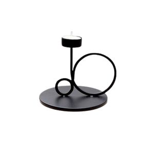 Juego de 3 portavelas de alambre asequible de hierro y vidrio, portavelas de Color dorado de latón para decoración de bodas y fiestas - Product Image 6