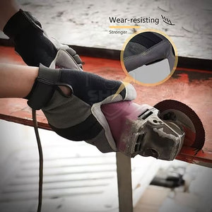 Guantes Mecánicos de Marca Privada Personalizados con su Propio Logotipo, Buen Material, Transpirables, Ajustables, Hechos en Pakistán - Product Image 3