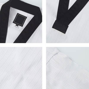 OEM logotipo personalizado duradero cómodo Taekwondo Dobok impermeable característica Judo artes marciales traje cinturón para Karate entrenamiento lucha - Product Image 3