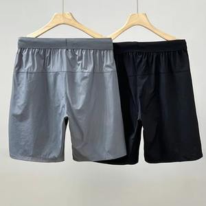 Pantalones cortos de entrenamiento con cintura elástica de Color sólido para hombre, Jogger deportivo informal para correr, gimnasio, Fitness, ejercicio atlético - Product Image 2