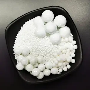 Esfera de zircônia estabilizada yttria de baixo preço, bolas de moagem 0.3 0.2mm, contas 2mm 3mm 4mm, embalagem aleatória de cerâmica para polimento