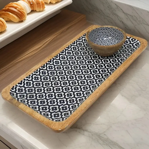 Tazón para Servir Masa de Madera de Mango con Diseño Esmaltado y Pulido para Bodas, Ecológico, para Uso en el Hogar, Hoteles y Restaurantes - Product Image 4