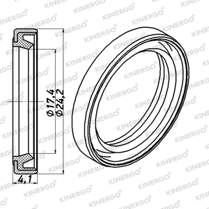 Joint d'étanchéité SLZF01 pour Chrysler Ford ZF A999 6R60, 6R75W 4HP22 ; 4HP24 ; 5HP19, Embrayage captif ; 5HP19, Friction simple ; 5HP24 ; 5HP30 - Product Image 2