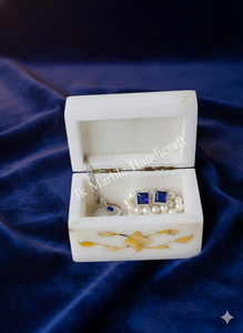 Excellent Quality Marble Inlay Work Jewelry <b>Box</b> With Natural Spot Wholesale Best Price Available - Product Image 2
