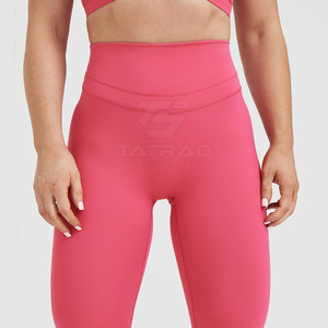 กางเกงโยคะผู้หญิง ลดราคา ผ้ายืด/โพลีเอสเตอร์ คุณภาพสูง เอวยืดหยุ่น ระบายอากาศ แห้งเร็ว ดีไซน์ใหม่ ขายด่วน - Product Image 3