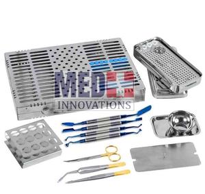 Kit de cirugía de implante dental integral Instrumentos de acero inoxidable PRF GRF System Set Manual Power Dental Med Innovation - Product Image 4