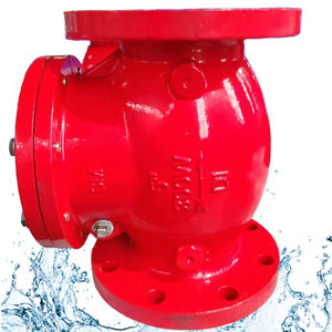 Clapet <span class=keywords><strong>anti</strong></span>-<span class=keywords><strong>retour</strong></span> pivotant GGG50 fonte ductile à bride PN16 classe 150 ANSI DIN BS JIS pour eaux usées Durable <span class=keywords><strong>Anti</strong></span> Slam OEM - Product Image 1