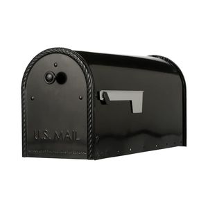 Personalizado moderno colgante Buzón de acero galvanizado Tediton Lock Durable al aire libre muebles para el hogar Artículos estilo de EE. UU. OEM ODM al por mayor - Product Image 1