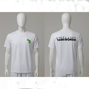 Veste légère de Taekwondo en coton et polyester respirant, uniforme d'arts martiaux pour l'entraînement et la compétition, maille 2 cm pour le karaté - Product Image 1