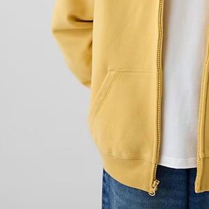 Durable Zip Up Closure Design Boys <b>Hoodie</b> With Full Sleeve Cheap Rate For Bulk Buyers OEM Service Design With Hood / Custom Logo - Product Image 3