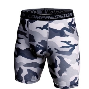 Shorts de compression pour hommes, tissu extensible haute performance, respirant, évacuant l'humidité, vêtements de sport pour l'entraînement physique, prix raisonnable - Product Image 3