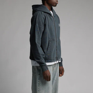 เสื้อฮู้ดผ้าฟลีซผ้าฝ้าย100% สำหรับเด็กชายหญิง - Product Image 3