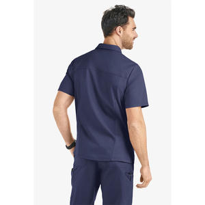 Tenues de travail en tricot écologiques à coupe moderne, haut flatteur et pantalon fonctionnel avec des options personnalisables pour une utilisation médicale toute la journée - Product Image 2