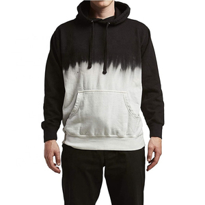 Nuevo diseño Hip-hop High Custom Street Cotton Tie-dye Ripped Hoodie Sweater Tie Dye Sudadera con capucha desgastada Hombres - Product Image 5