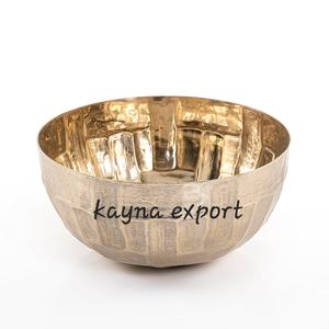 Modern Luxury Eco-Friendly Handmade Shiny Metal <b>Bowl</b> <b>Silver</b> Finished Home & Hotel Use Party Tabletop Fruit <b>Bowl</b> - Product Image 4