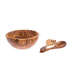 Juego de cuencos y cucharas de madera de Acacia para ensalada, alimentos de cocina personalizados, respetuosos con el medio ambiente, gran oferta - Product Image 3