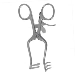 Ensemble d'instruments de rétraction chirurgicale Weitlaner auto-retenant, manuel, de précision, en acier inoxydable, pour la rétraction des tissus, chirurgie générale - Product Image 2