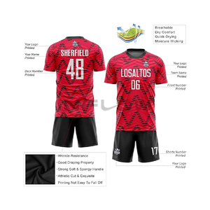 Uniformes de fútbol para hombres y mujeres Traje de equipo de fútbol para adultos y niños Camiseta de Jersey para entrenamiento y competición Campus - Product Image 5