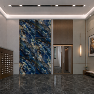 D Stona PVC Decorative Sheet Marble Finish Waterproof UV Resistant <b>Wall</b> <b>Panel</b> for Interior Exterior Furniture OEM Factory - Product Image 1