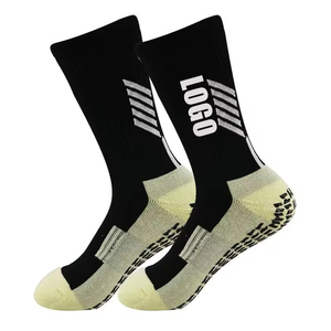 Calcetines Deportivos de Invierno para Hombre, Transpirables, Antideslizantes, con Logotipo Personalizado, de Spandex/Poliéster/Algodón, para Fútbol - Product Image 4