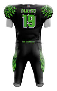 Camiseta de fútbol americano personalizada OEM, uniforme de sublimación impreso transpirable, camiseta en blanco hecha a medida de fútbol americano - Product Image 5