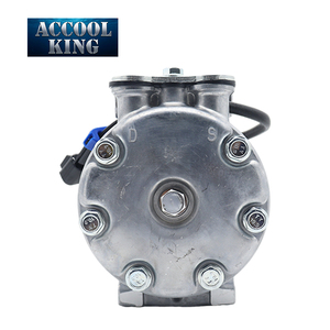 Compresor de Aire Acondicionado para Cabina, Compresor de Aire Acondicionado Automotriz, Compresor de Aire Acondicionado Híbrido, Compresor con Embrague para Camión - Product Image 4