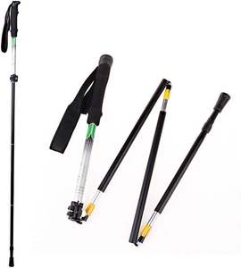 Voyage pliant Trekking randonnée pôle avec étui de transport pliable canne réglable bâton de marche Portable aide à la mobilité femmes - Product Image 1