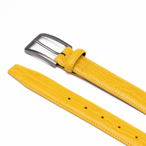 Ceintures en cuir pour hommes, utilisation fonctionnelle en plein air/décontractée, avec étiquettes personnalisées OEM, design/couleurs écologiques, ceintures en cuir de luxe, nouvelle arrivée - Product Image 3