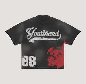 2025 Best Quality <b>Men</b> 2 Piece <b>Shirt</b> With Shorts Quick dry 100% Cotton casual Streetwear Silk Screen Printed T-<b>Shirt</b> Set - Product Image 4