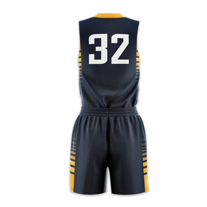 Uniformes de Baloncesto Personalizados de Alta Calidad 100% Poliéster, Último Diseño, Uniformes de Baloncesto para Adultos - Product Image 3