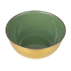 Bol en céramique poli miroir jaune brillant pour les collations, les desserts, les fruits, parfait pour les maisons, les restaurants et les services de traiteur - Product Image 2