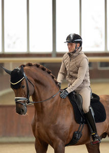 Bonnet d'oreille pour cheval de qualité supérieure, léger, respirant et lavable, prêt pour la compétition, bonnet d'oreille pour cheval en crochet, voile anti-mouches - Product Image 6