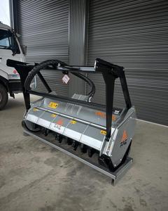 Free Shipping Forest Mulcher 74in 75-135hp Forestry Machinery Skid Steer Attachment With Sonic System Real Time Rotor Control - Product Image 1