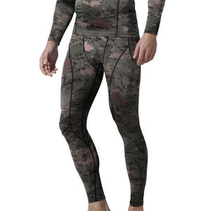 Pantalons de yoga pour hommes de haute qualité, leggings de sport d'entraînement avec imprimé, taille élastique, fabrication OEM personnalisée, prix de gros 2025 - Product Image 1