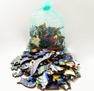 เกมปริศนาแมวไม้เปลี่ยนสีที่ไม่ซ้ำใครรูปทรงแปลกเล่นเกมได้ยากมากกับครอบครัว - Product Image 5