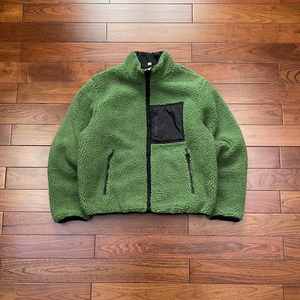 ผู้ผลิต OEM เสื้อแจ็คเก็ตบอมเบอร์แบบมีซิป ผ้าแคนวาสกันลม ผ้าฝ้าย 100% สำหรับฤดูใบไม้ร่วง แบบกลับด้านได้ ให้ความอบอุ่น สำหรับผู้ชาย - Product Image 4