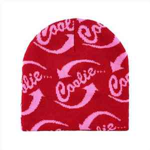 Bonnet en mohair imprimé numérique personnalisé avec des fibres fines de style plage pour l'isolation et le confort hivernal - Product Image 6