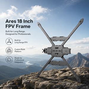 Marco de Dron FPV de Fibra de Carbono Ares de 18 Pulgadas, Kit de Marco de Cuadricóptero UAV de Largo Alcance para Construcción Personalizada Profesional - Product Image 5
