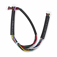 Kabel Harness Inti Tembaga PVC Tipe Y 1 2 Kabel Pembagi Multi Cabang Perakitan Konektor Distribusi Daya dan Sinyal IP20 Kustom OEM
