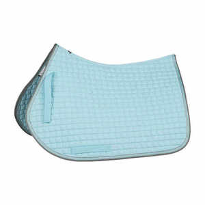 2025 Cannal Blue Saddle Pad Euro Cavall Saddle Pads - Product Image 1