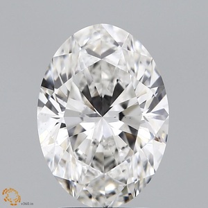 IGI 3,34 CT Oval Cut Lab Grown Diamond Loose para anillo G Color VS1 Clarity Lab Diamond Eco Friendly Diamond Loose para ella - Product Image 1