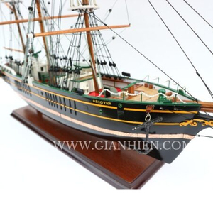 Diseño personalizado del fabricante Gia Nhien, barcos altos SIGYN, modelo de barco de madera de alta calidad para artesanías de madera, cajas de madera, carteles de pared - Product Image 1